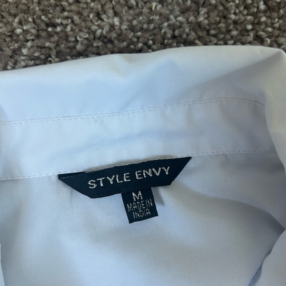 cropped button down - Picture 4 of 4